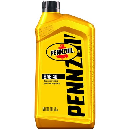 PENNZOIL SAE 40 4-Cycle Conventional Motor Oil 1 qt 550049496